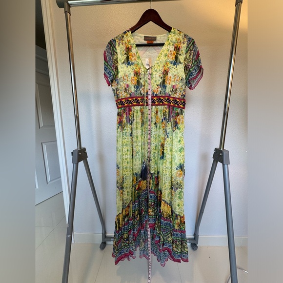 Bhanuni by Jyoti NWT Maxi Arianna High Low Dress size 6 - Picture 12 of 16